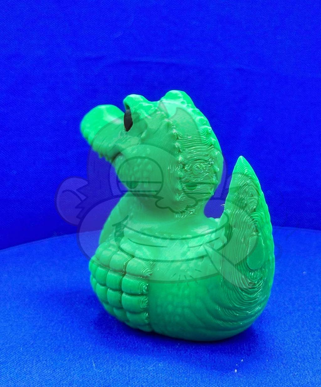 Aligator Duck - Jeep Ducking Character for Collectors - PVC Free, Unisex, Fun and Nostalgic Design