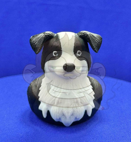 Border Collie - Jeep Ducking Collection - Durable Design - Border Collie Black - - Ideal for Collectors and Enthusiasts
