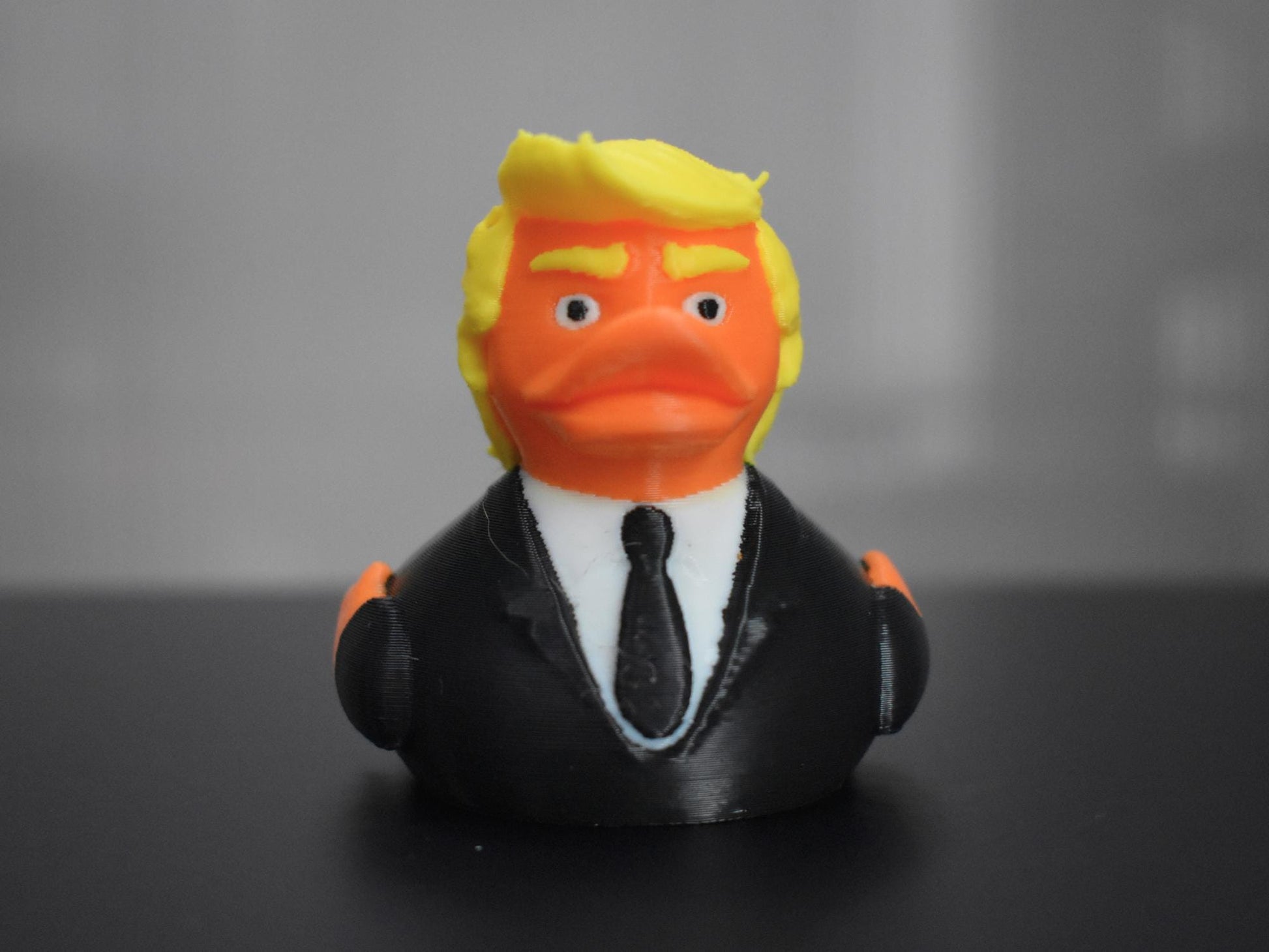 Orange Man Duck - Trump DUCK - duckjeeping - jeep - duck - Orange - fancy guy