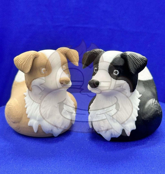 Border Collie - Jeep Ducking Collection - Durable Design - Border Collie brown - Border Collie black - Ideal for Collectors and Enthusiasts