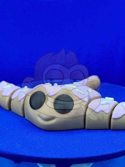 Stingray doughnut flexi - Ant Flexi  - 3D Printed - Flexie  - asmr - sensory