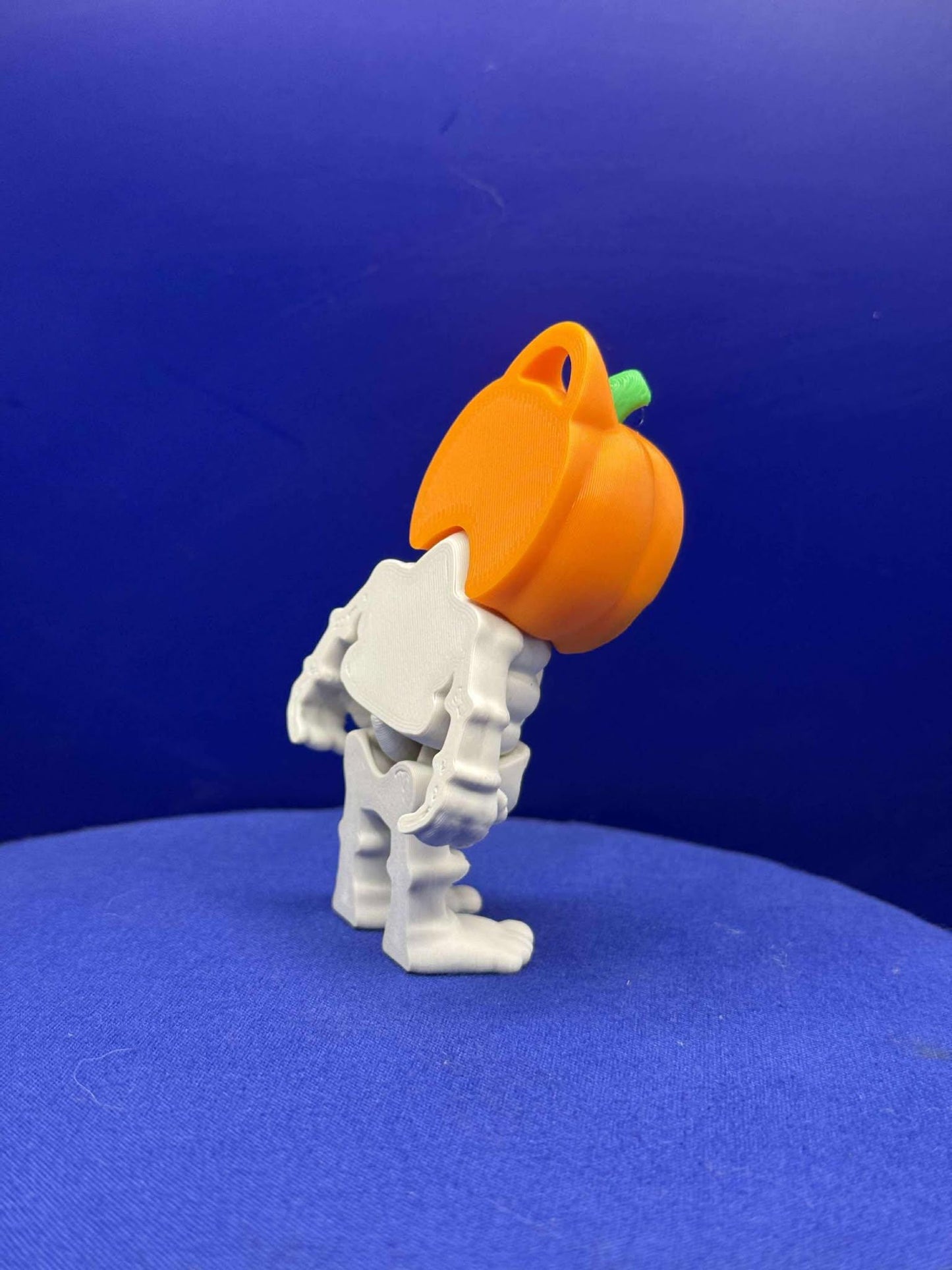 Pumkin flexi - Flexi  - 3D Printed - Flexie - KeyChain - halloween