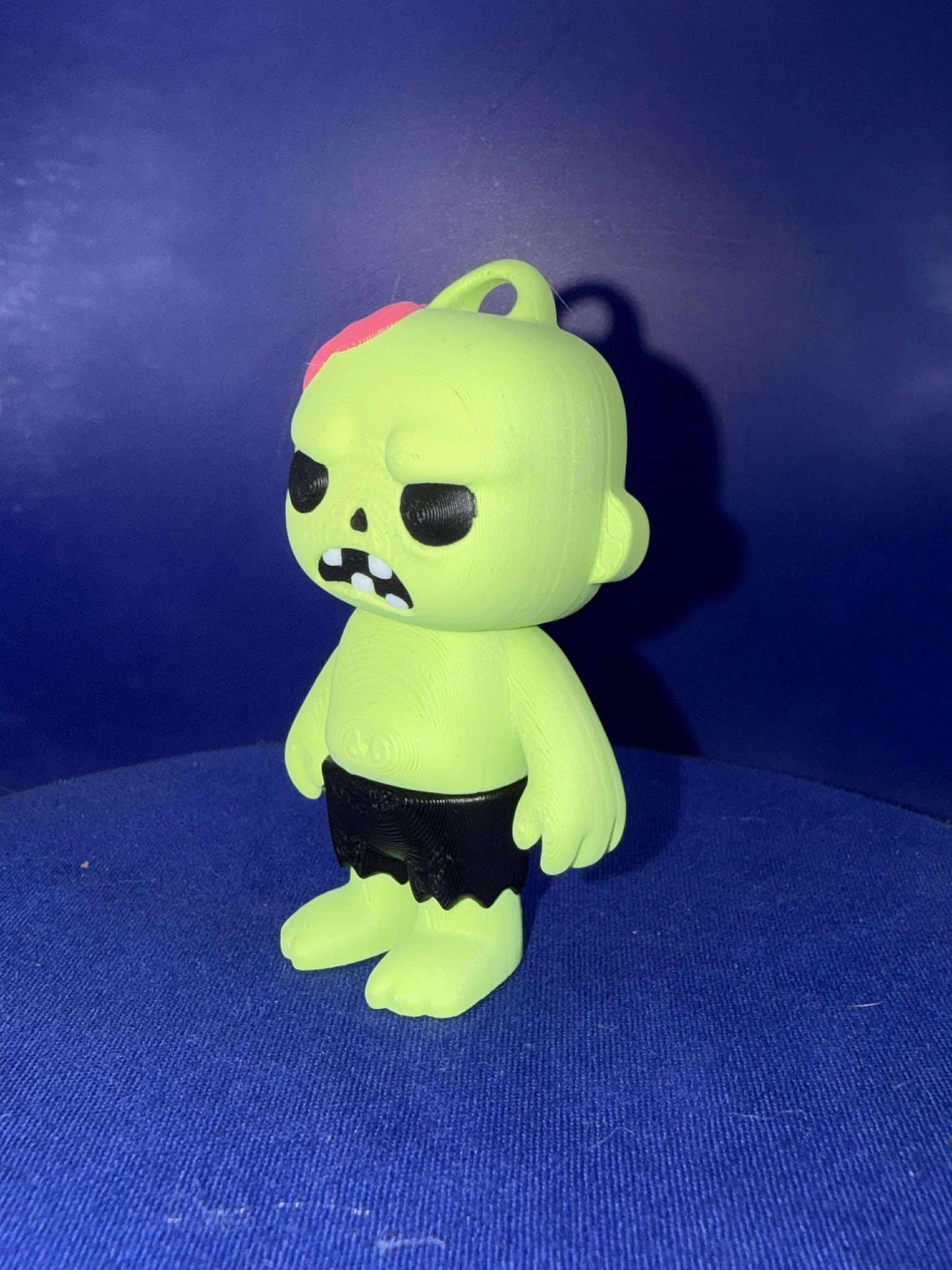 Zombi flexi - Flexi  - 3D Printed - Flexie - KeyChain - halloween