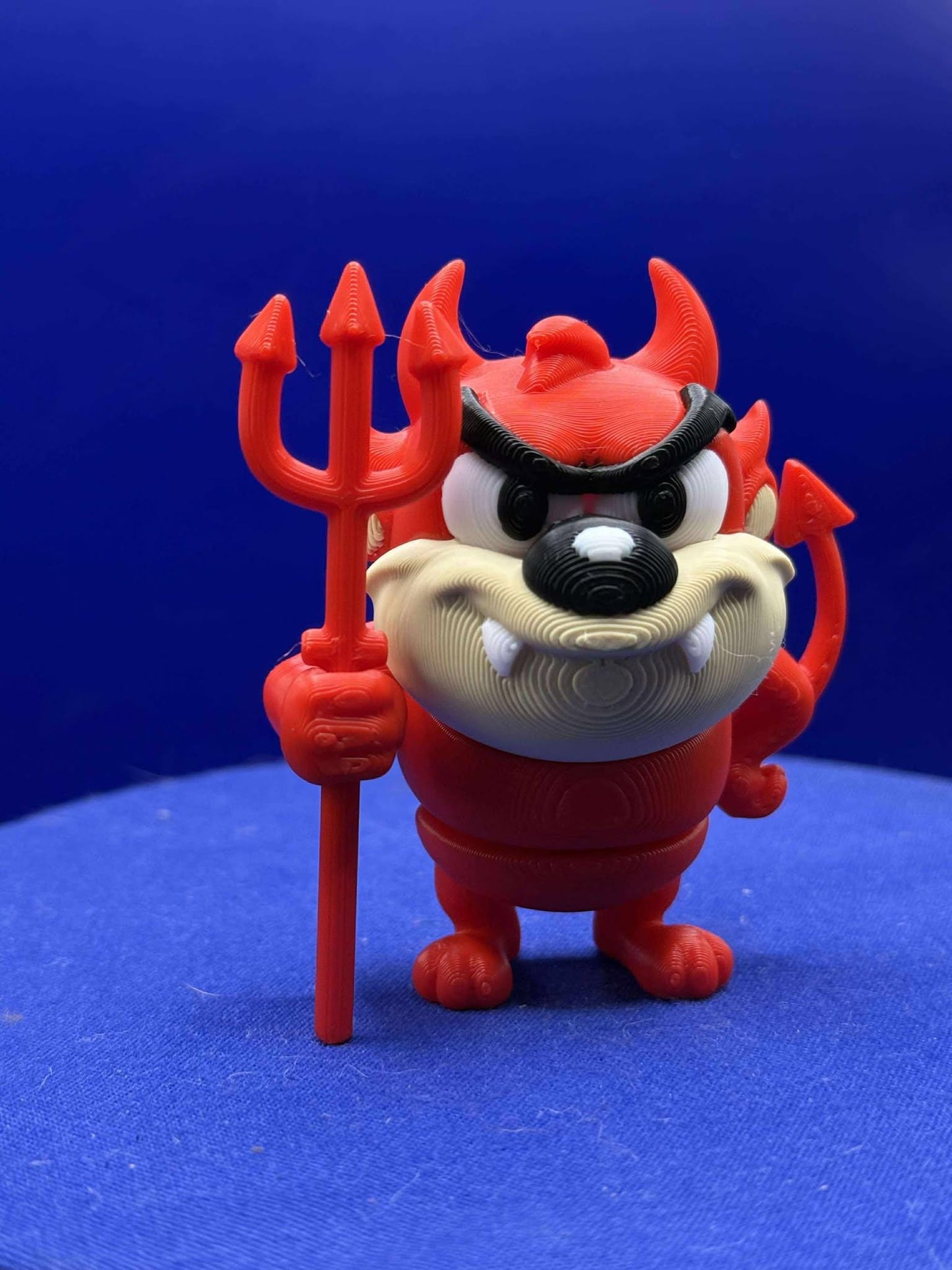 Taz as the Devil flexi - Flexi  - 3D Printed - Flexie - halloween