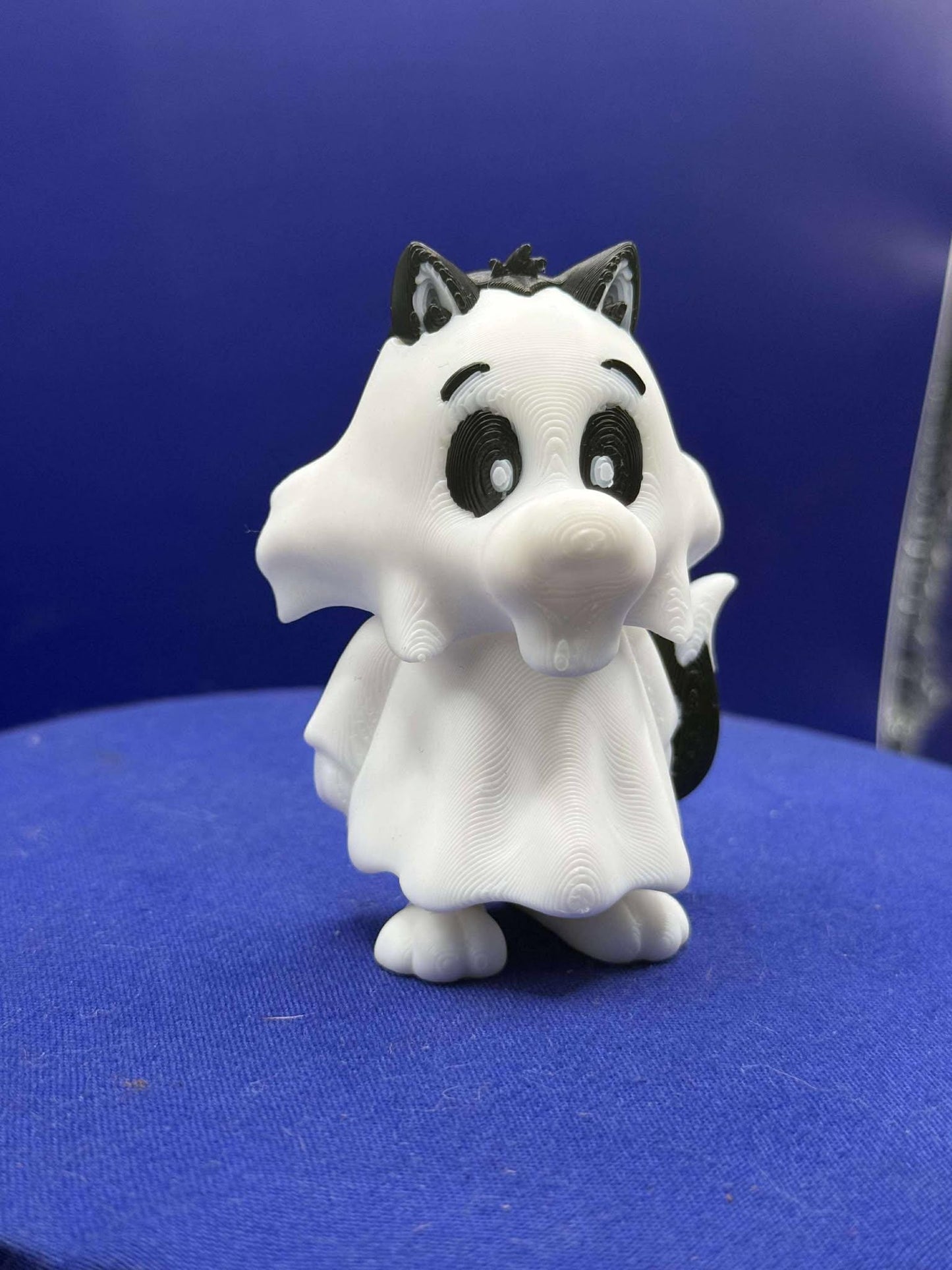 sylvester as ghost flexi - Flexi  - 3D Printed - Flexie - halloween