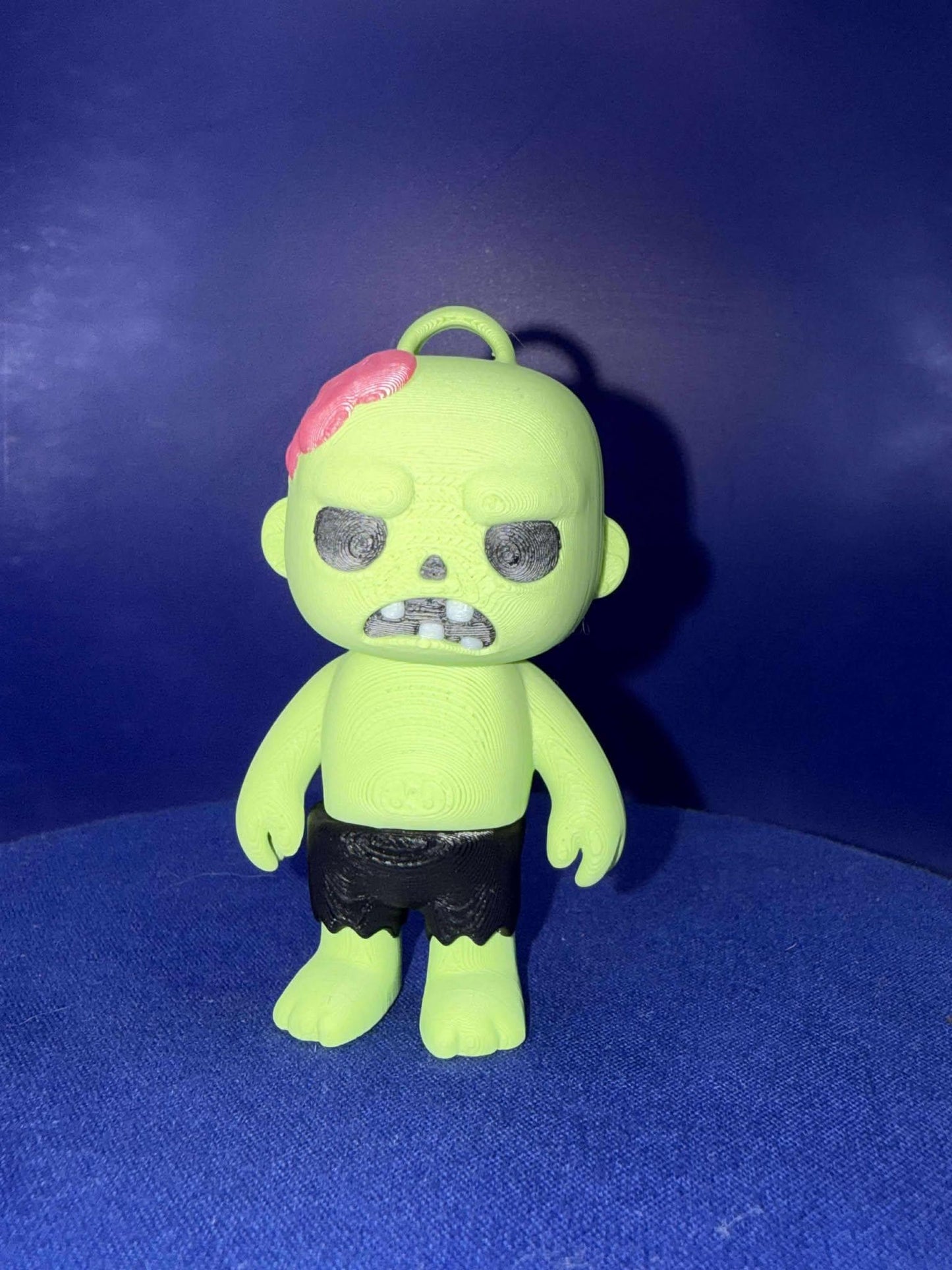 Zombi flexi - Flexi  - 3D Printed - Flexie - KeyChain - halloween