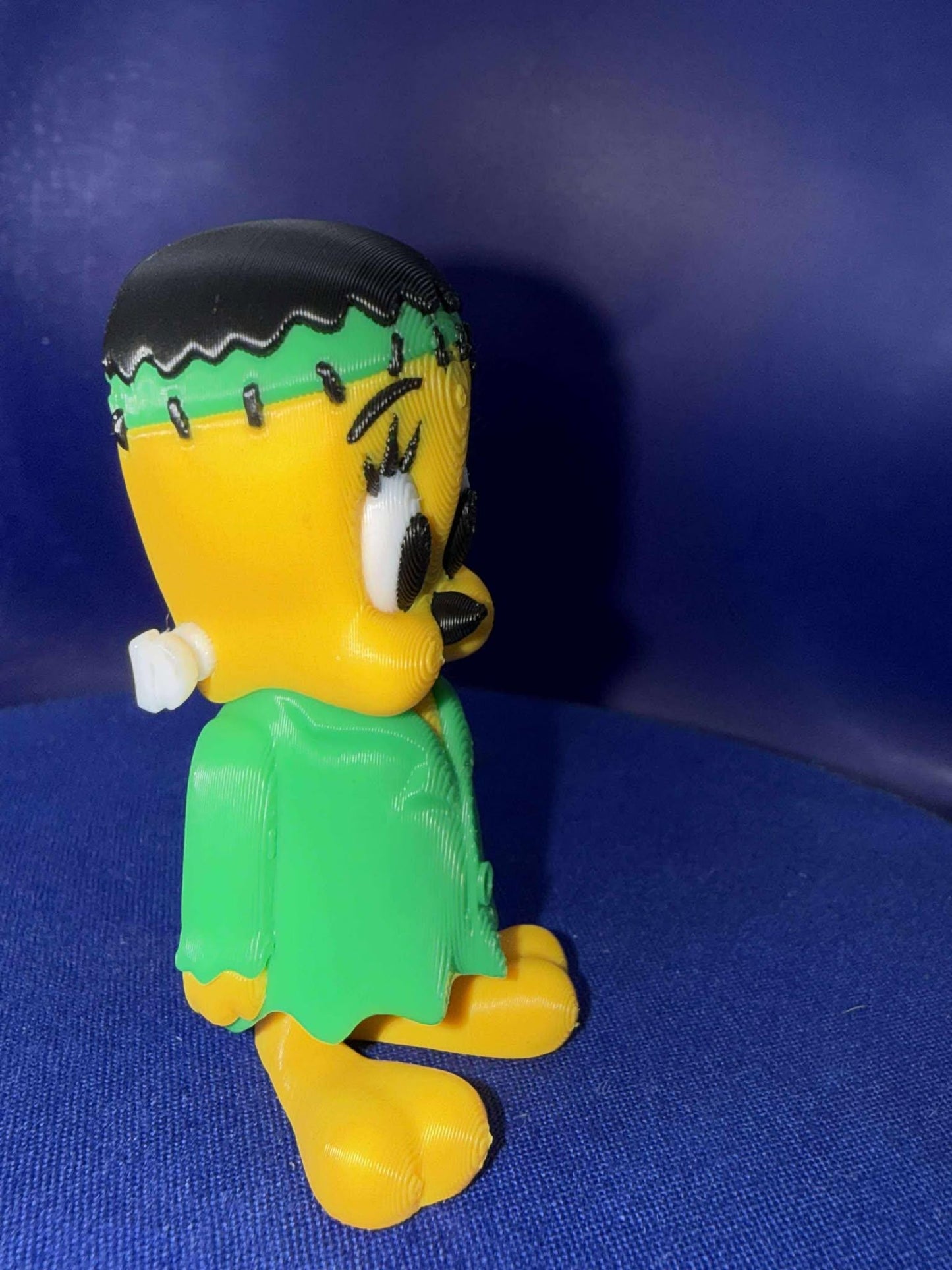 Tweety frankenstine flexi - Flexi  - 3D Printed - Flexie - halloween