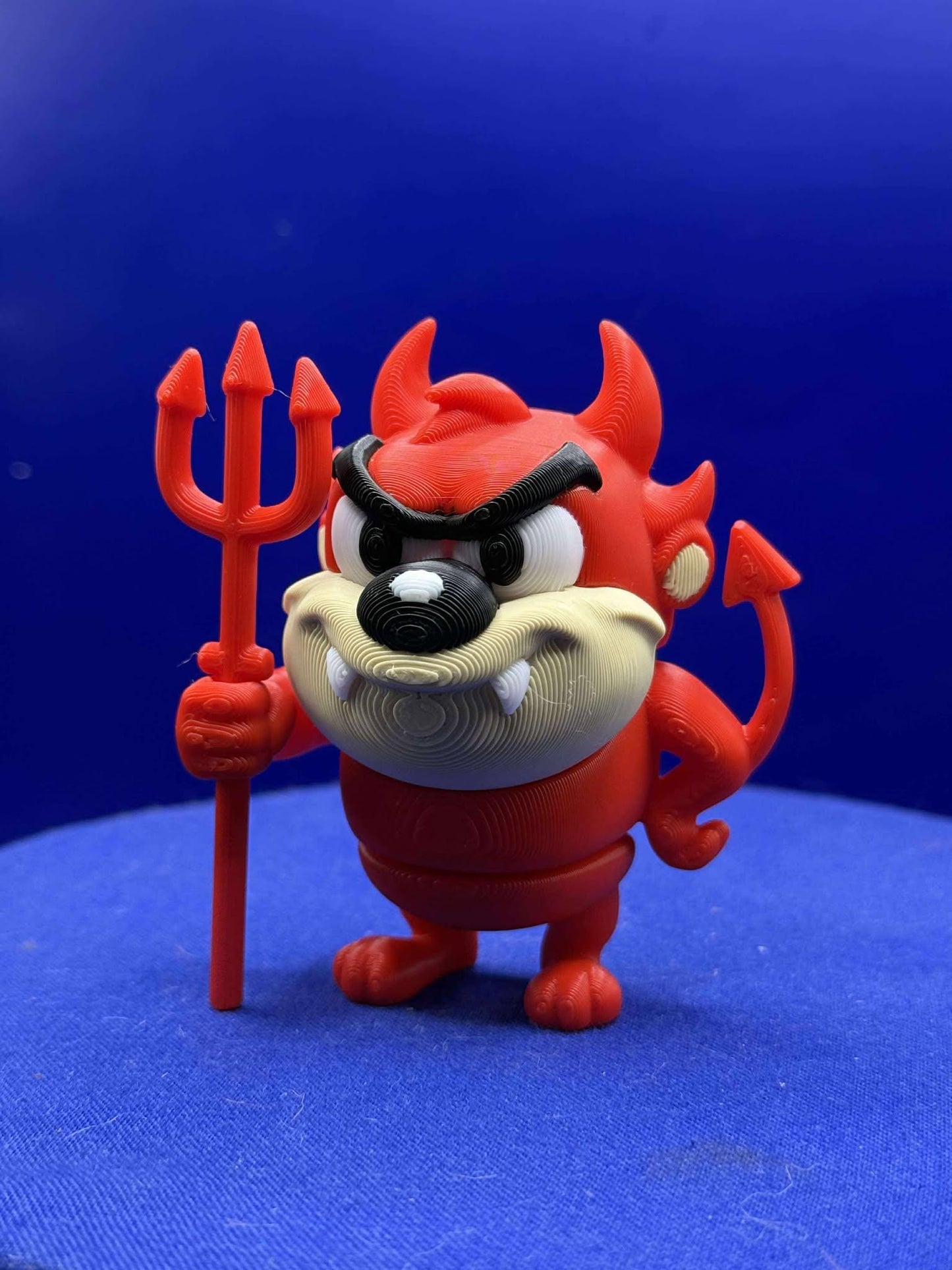 Taz as the Devil flexi - Flexi  - 3D Printed - Flexie - halloween