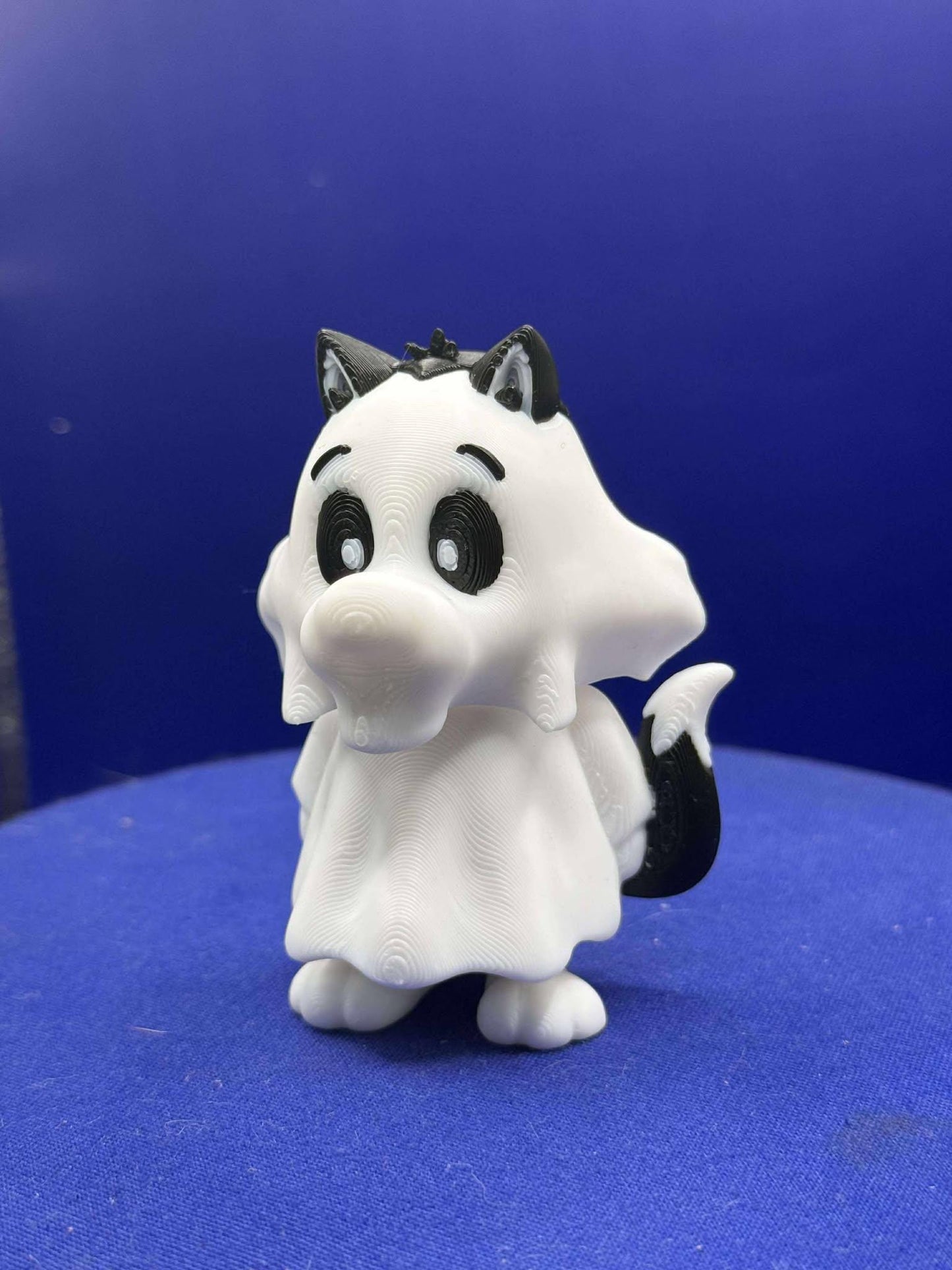 sylvester as ghost flexi - Flexi  - 3D Printed - Flexie - halloween