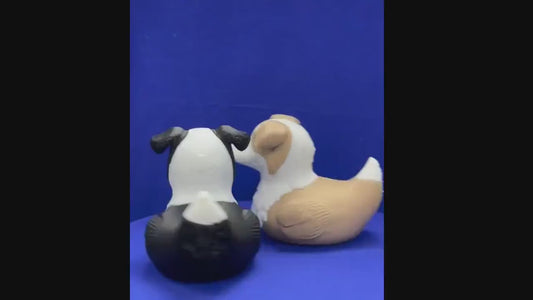 Border Collie - Jeep Ducking Collection - Durable Design - Border Collie brown - Border Collie black - Ideal for Collectors and Enthusiasts