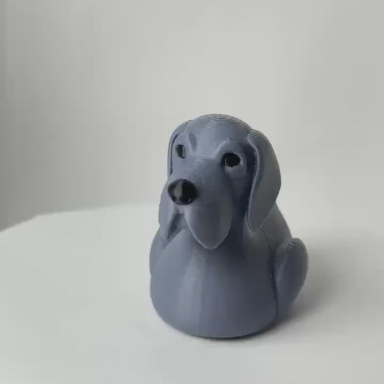Great Dane - Jeep Ducking Character for Collectors - PVC Free, Unisex, Fun and Nostalgic Design