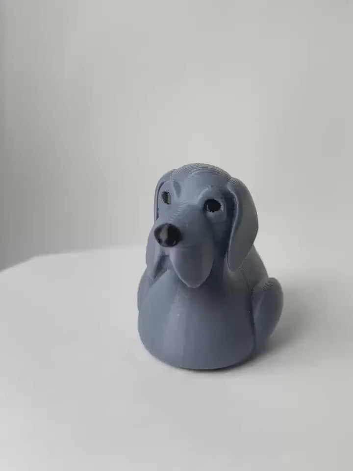 Great Dane - Jeep Ducking Character for Collectors - PVC Free, Unisex, Fun and Nostalgic Design
