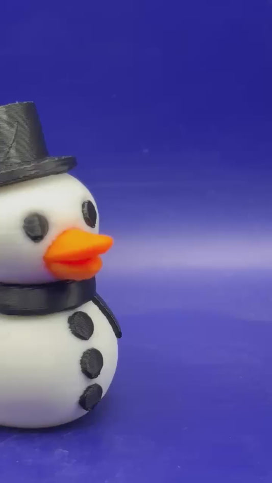 Snowman Duck